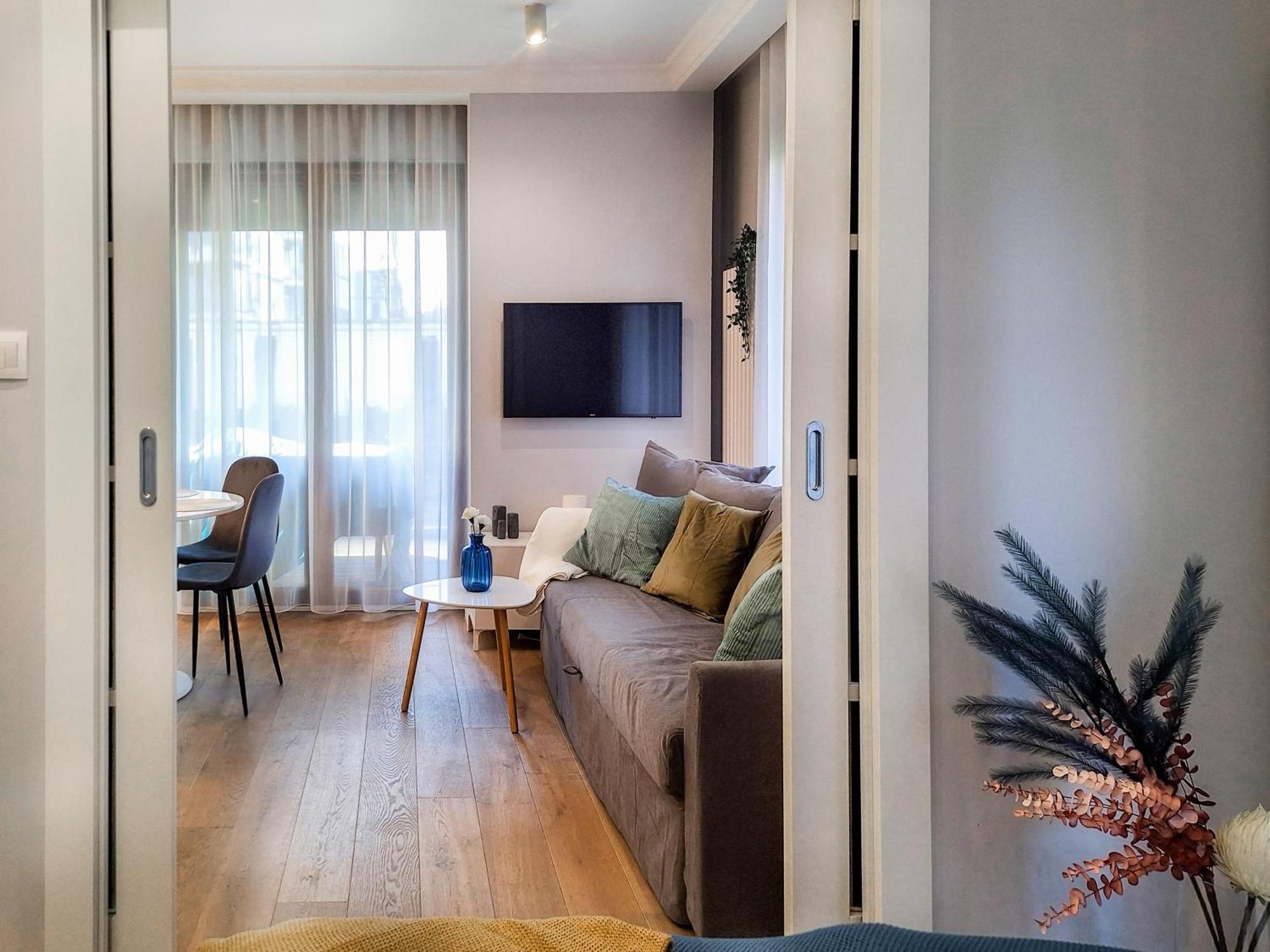 Classy 2-room With Private Garden And Air Conditioning- Old Town Cracovia