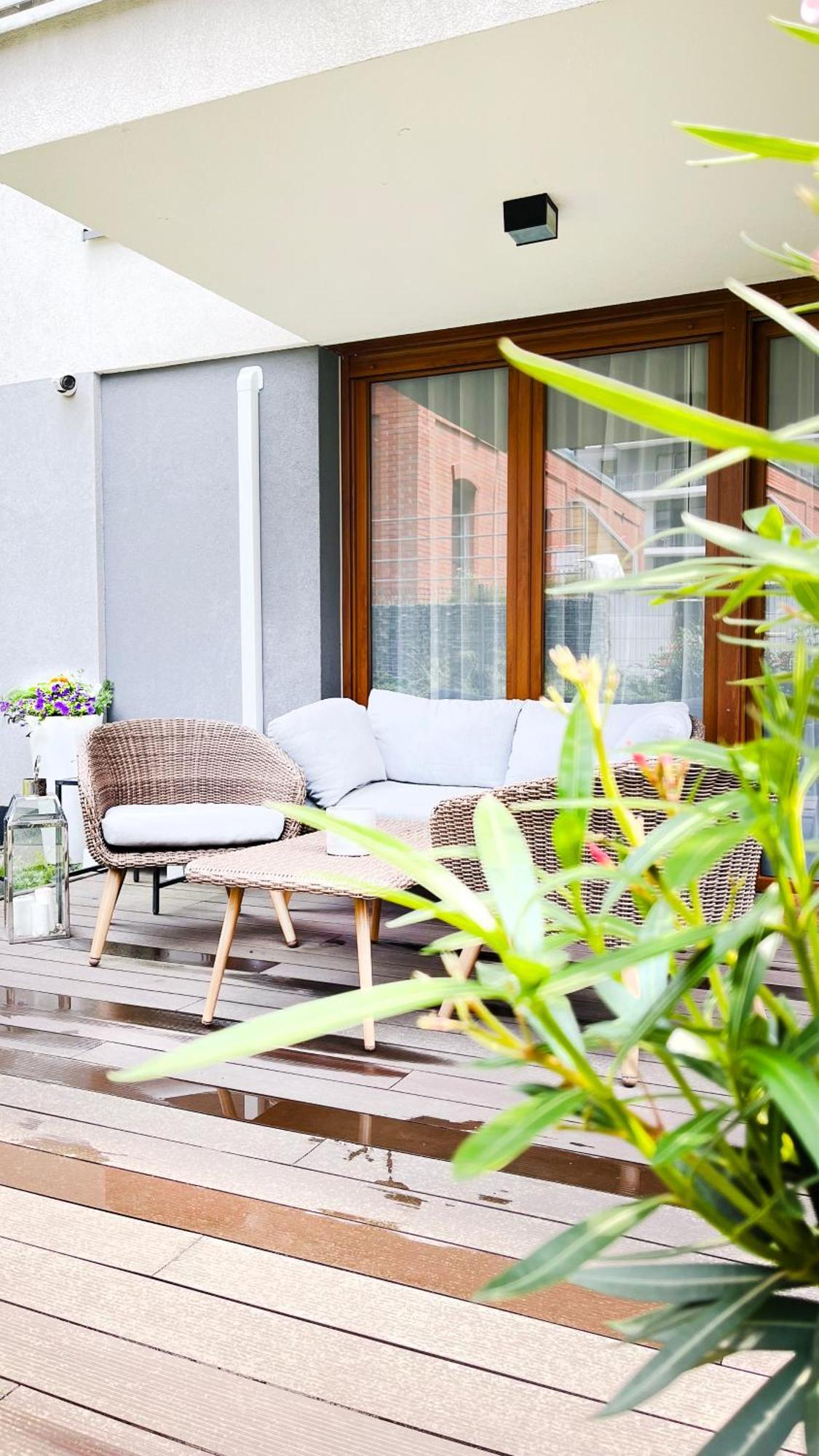 Classy 2-room With Private Garden And Air Conditioning- Old Town Apartamento Cracovia